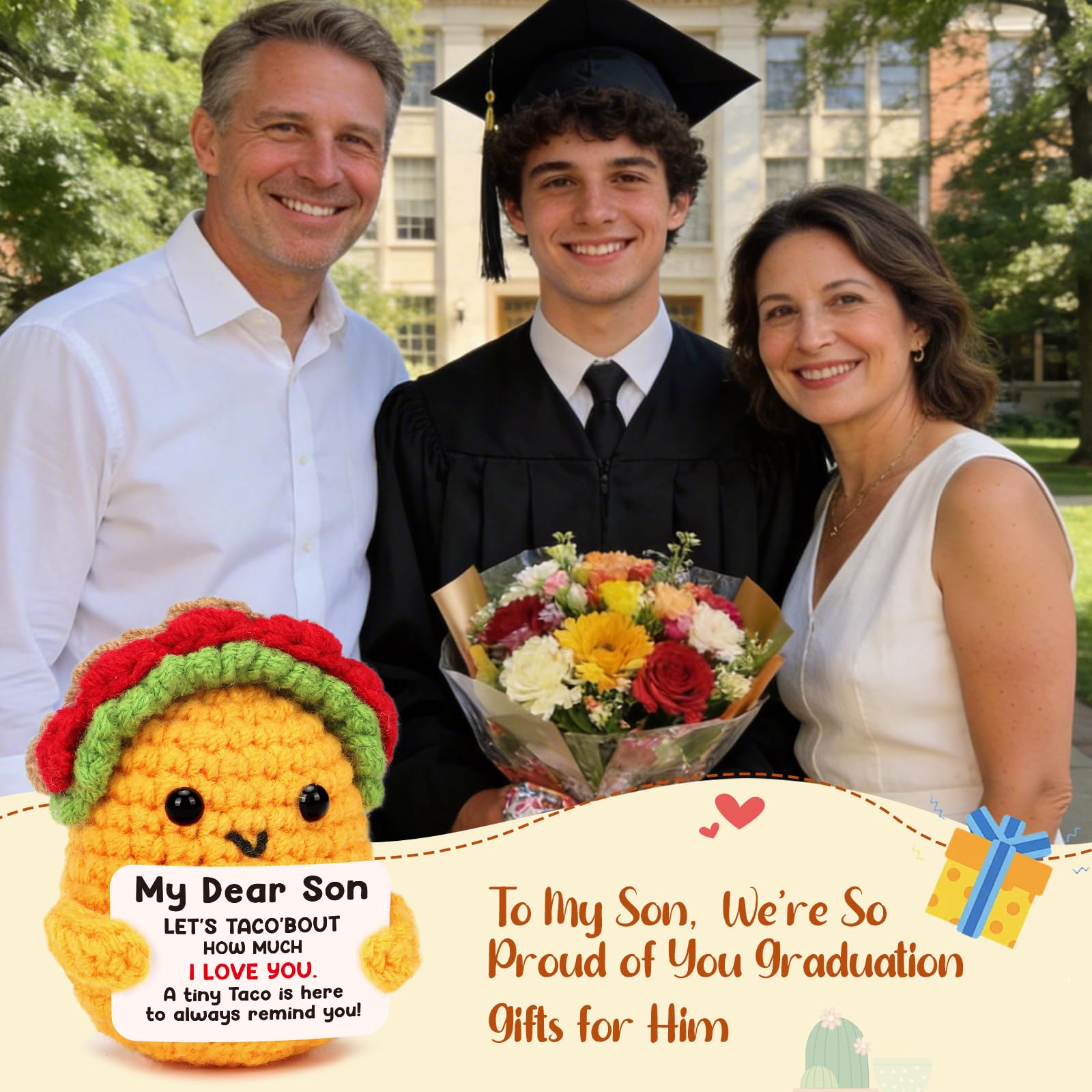 Son Gifts for Teen Boys Fathers Day Birthday Gifts for Son Year Old Bonus Step Son from Mom Dad Teenage Boys Graduation Gift for Him Men Fathers Day Card Easter Basket Stuffers for Teens To My Son