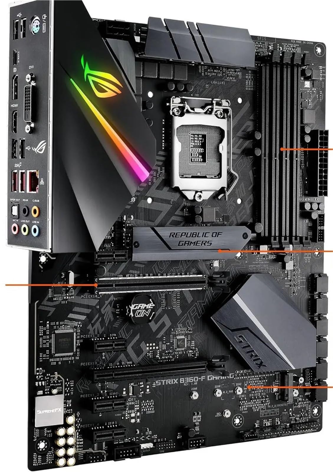 Gaming Motherboard Fit for ASUS ROG Strix B360-F Gaming LGA1151