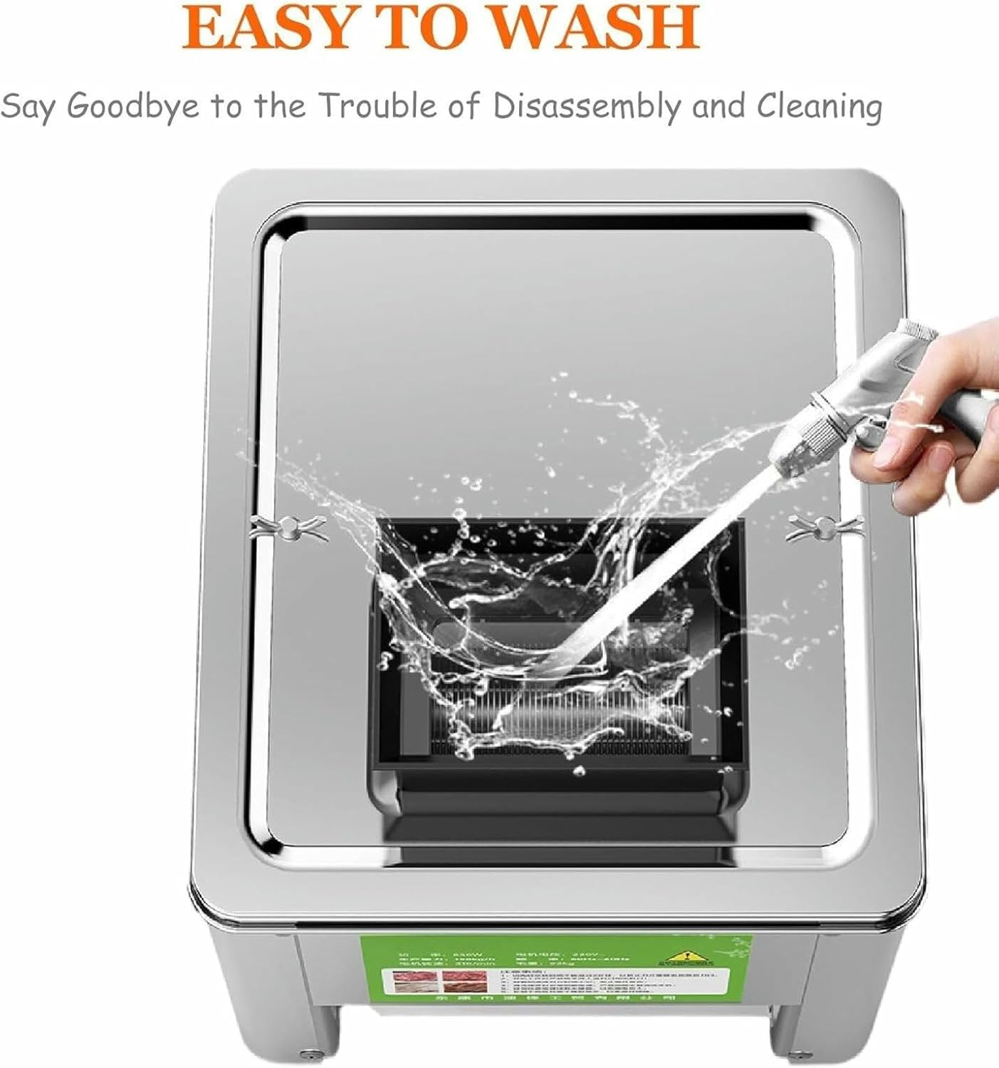 Blade Electric Meat Cutter, Commercial Blade Desktop Meat Cutting Machine, Meat Shredding Machine, Electric Meat Cutter()