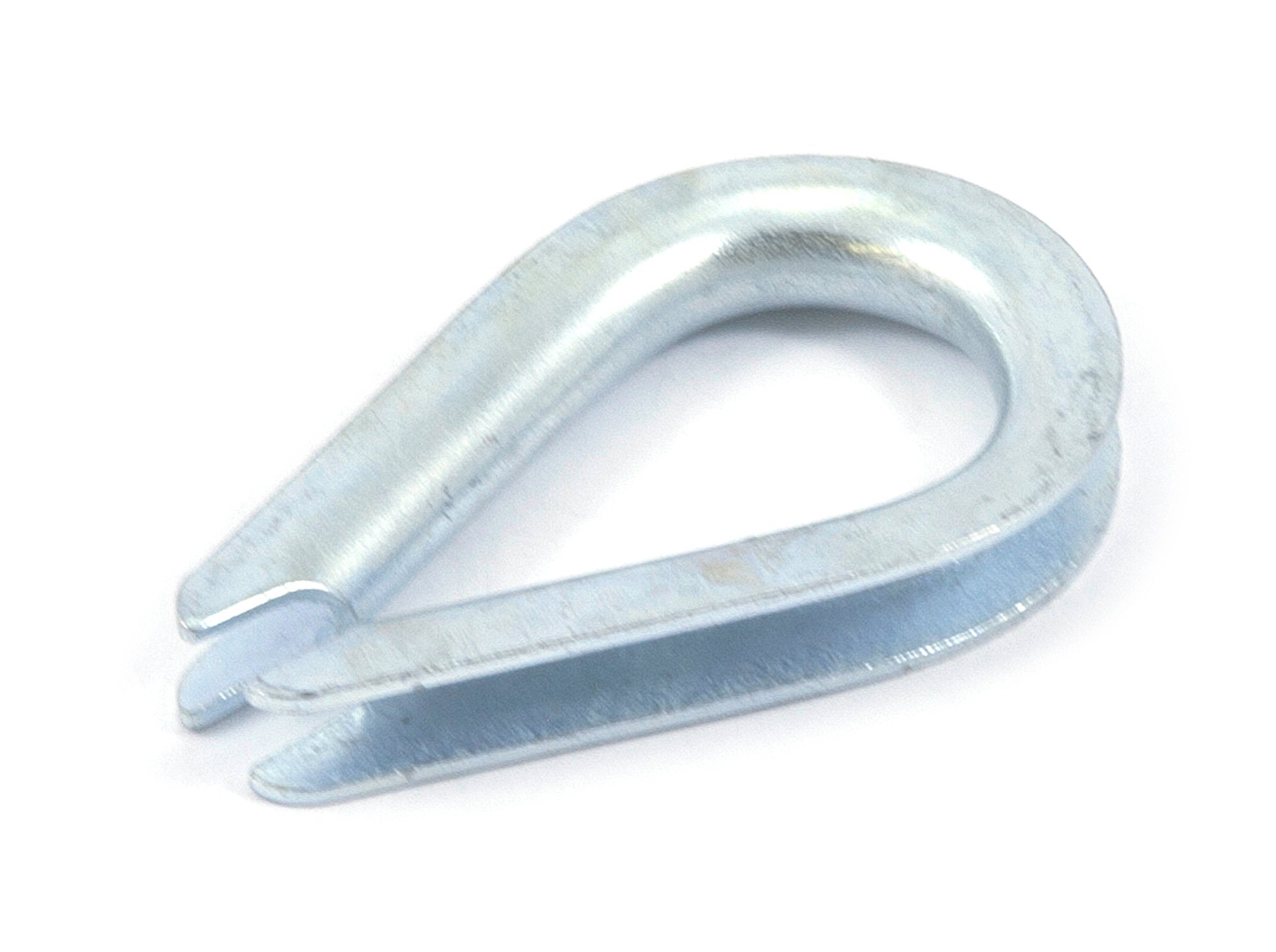 Forney 61030 Wire Rope Thimbles, Zinc Plated, 1/8-Inch