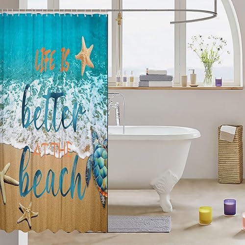 Vista 41 de Juego de cortinas de ducha con estampado de piel de vacuno retro, estilo vaquero occidental, decoración de baño de 72 x 84 pulgadas con ganchos