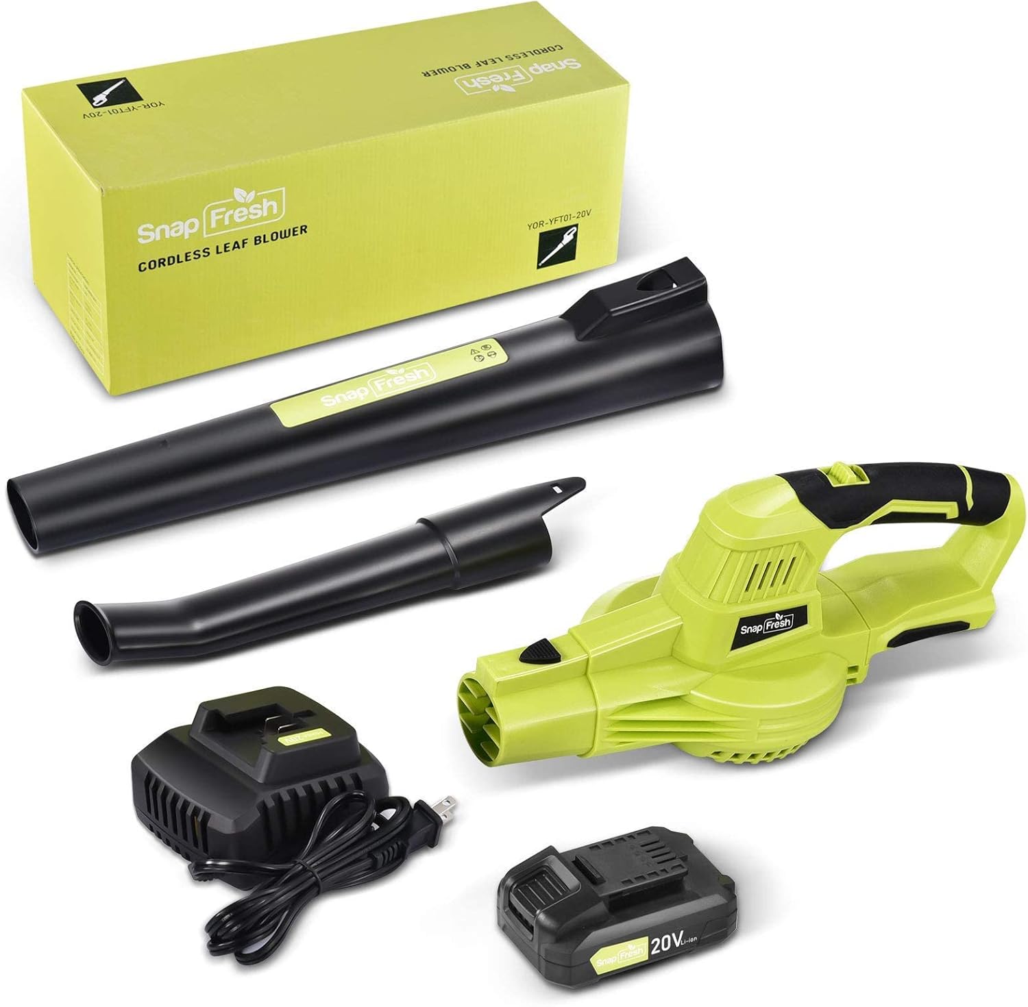 Buy SnapFresh Leaf Blower 20V Leaf Blower Cordless with Battery