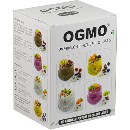4 Pack Combo Overnight Millet & Oats Breakfast Mix