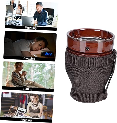 Miniatura 7 de Herramientas de cerámica china Moxibustión olla cerámica tradicional Moxa quemador puede masaje olla para acupuntos calambres menstruales cuerpo