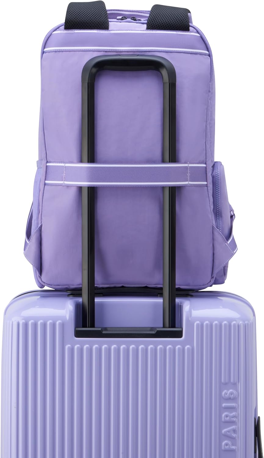 florence by mills Carefree Carry Laptop Travel Backpack, Lavender - Image 6