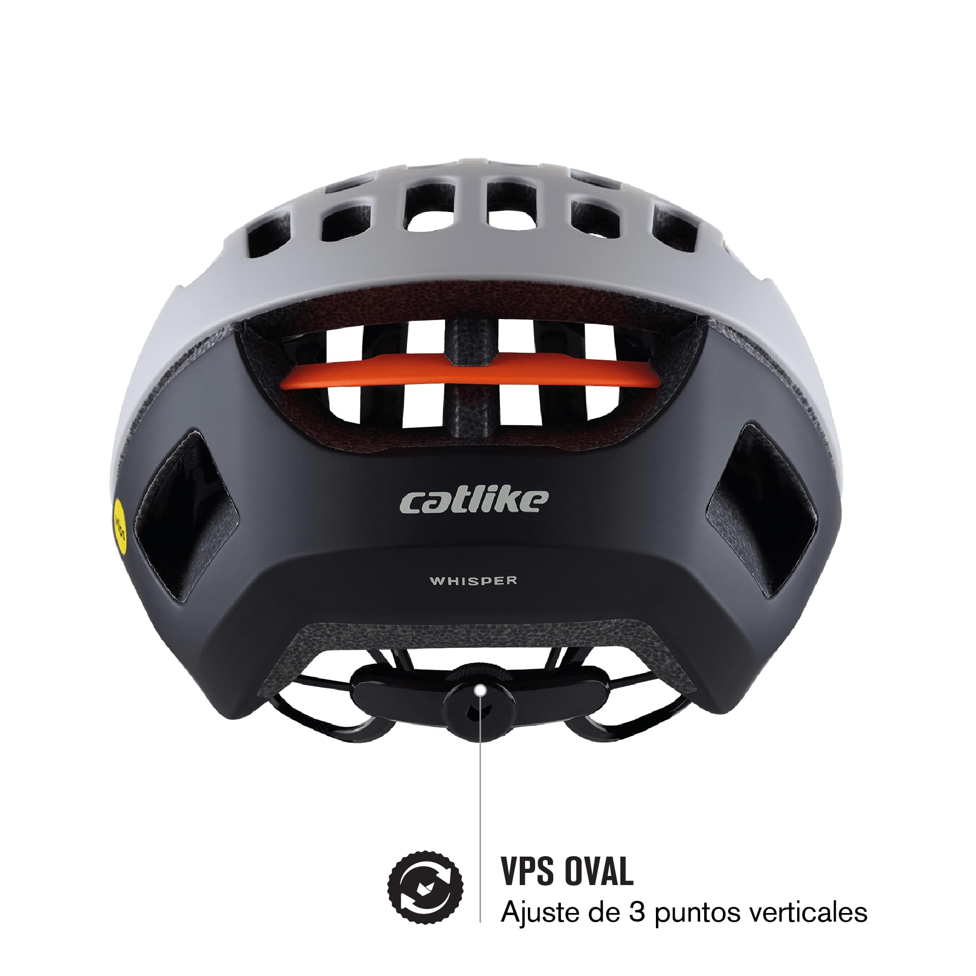 CATLIKE Whisper II Casco de Ciclismo Unisex para Adulto – Carretera, MTB y Gravel con 29 Ventilaciones, Diseño Ligero, Sistema de Ajuste VPS y Protección de Seguridad MIPS