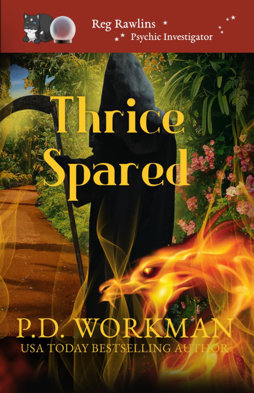 Buy Thrice Spared: 17 (Reg Rawlins Psychic Investigator (Paranormal Cozy Mystery)) โ BookShops.in