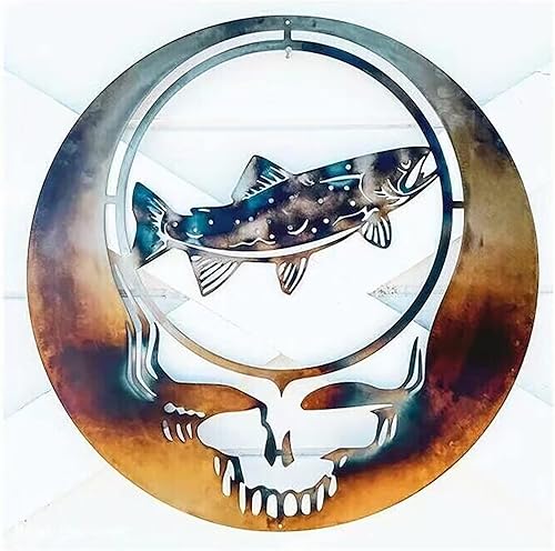 Miniatura 2 de Decoración creativa de metal con forma de roba tu cara, arte de hierro fundido, adorno para Halloween, hogar, jardín, oficina, dormitorio, estatua