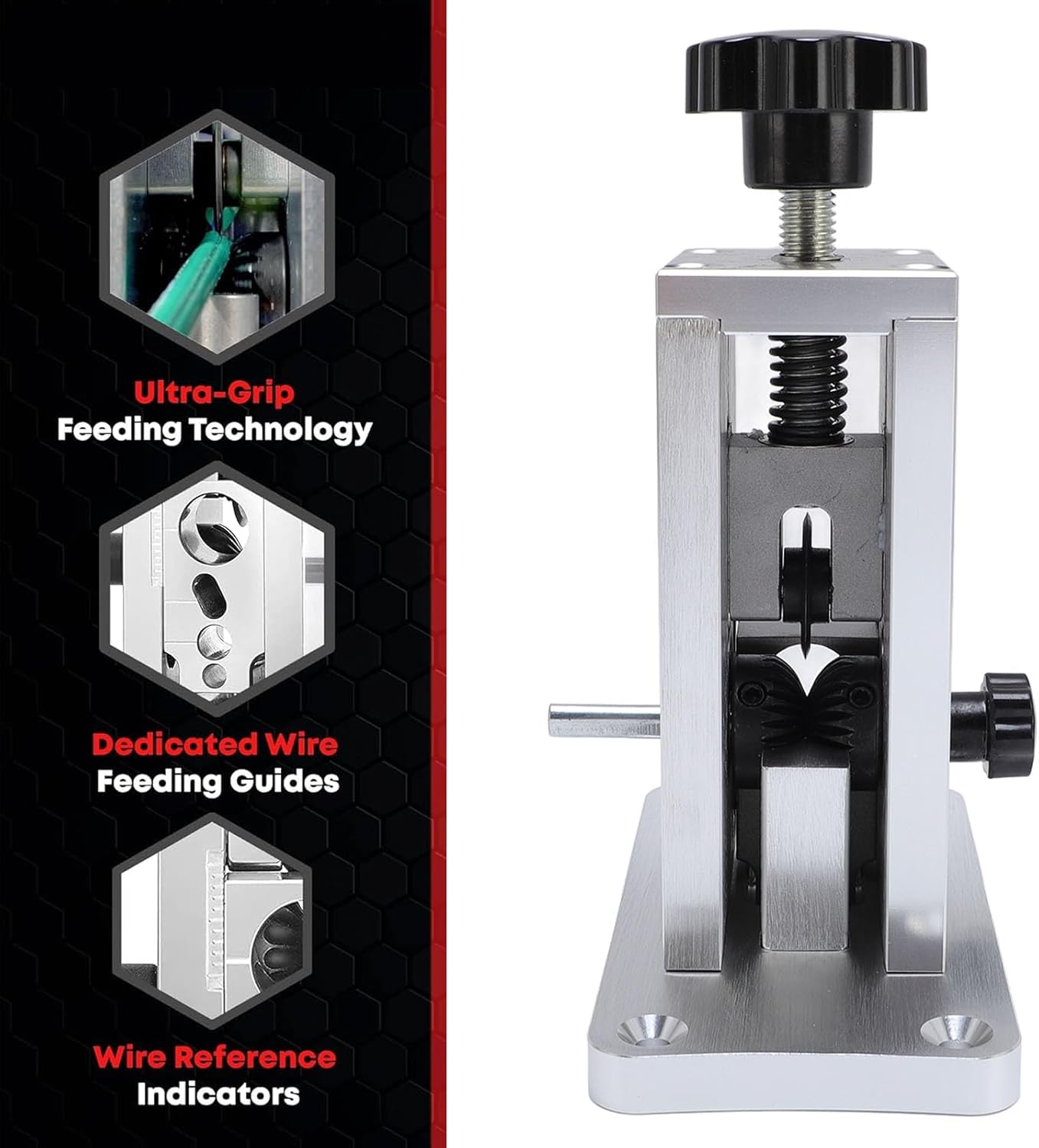 Manual Wire Stripper Drill Powered Wire Stripper Machine, Automatic Copper Wire Stripping Machine for 18AWG To Wires, Adjustable Portable Cable Stripping Tool