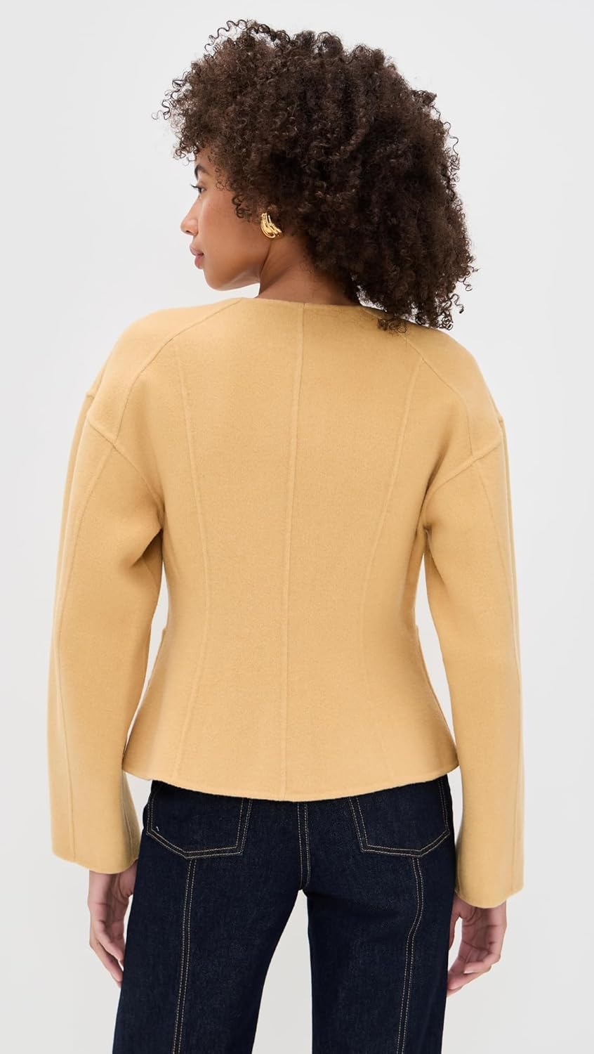 Ulla Johnson Women's Elsie Double Faced Wool Coat - Image 3