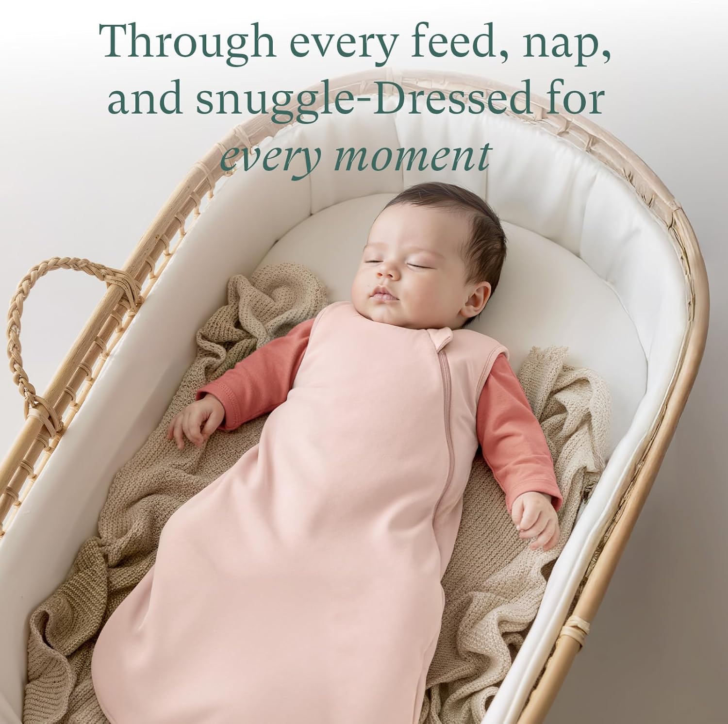 PurComfy Bamboo Newborn Clothes Gift Set: 14-Piece Layette with Sleep Sack, Baby Girl Essentials — Bamboo Lover Set - Image 8