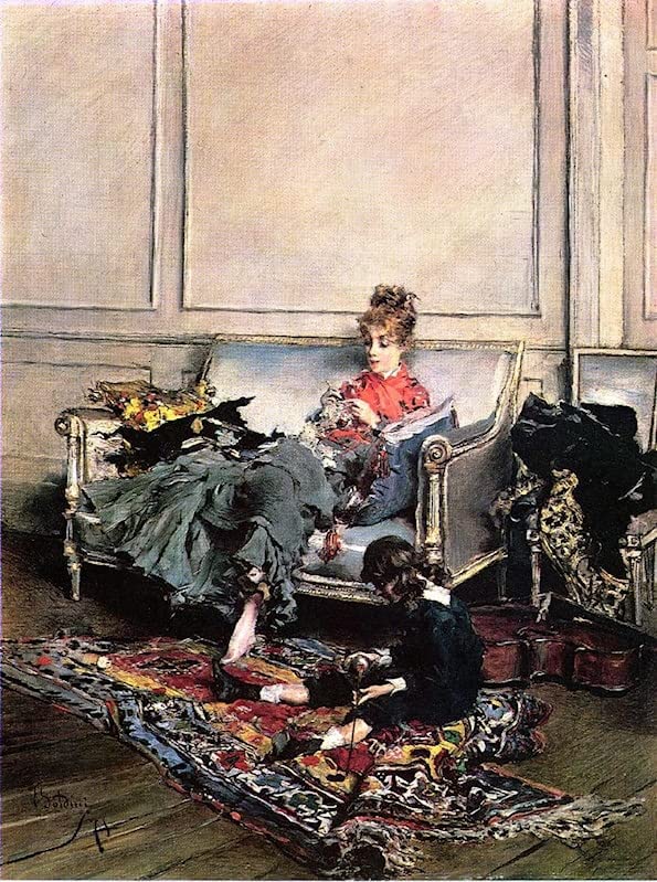 Toile jeune femme 60x90cm pour décorer un salon moderne et chaleureux