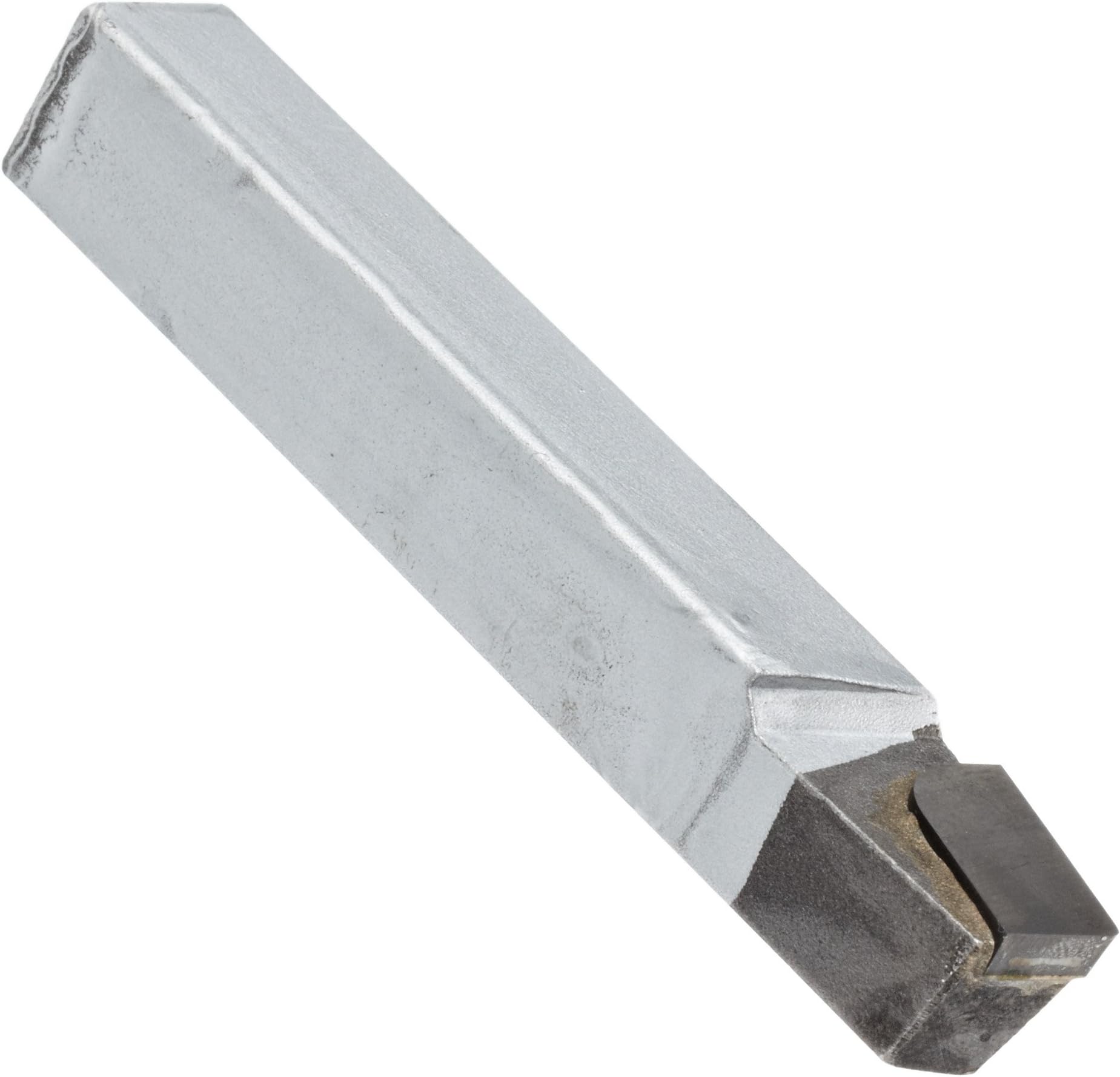 Carbide-Tipped Lathe Tool Bit for Lead Angle Turning, BR Style, Right Hand, C4 Grade, 0.5" Square Shank, BR 8 Size