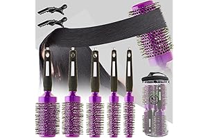 Professional Round Brush Set for Effortless Blowout and Curling
