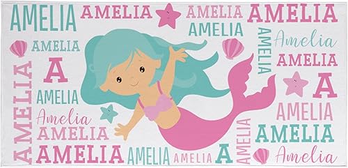 Let's Make Memories Toalla de playa personalizada, toalla de piscina única para niños de todas las edades, para piscina, campamento, escuela,