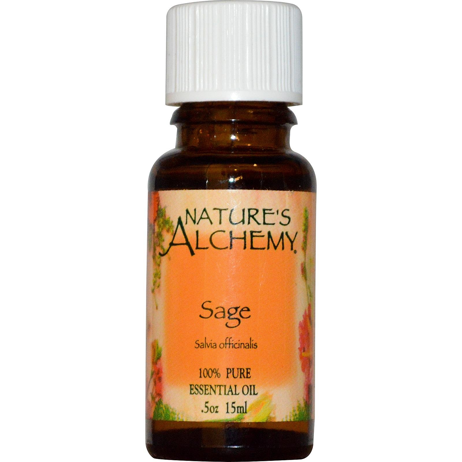 Nature's Alchemy Essential Oil Sage, 0.5 fl oz