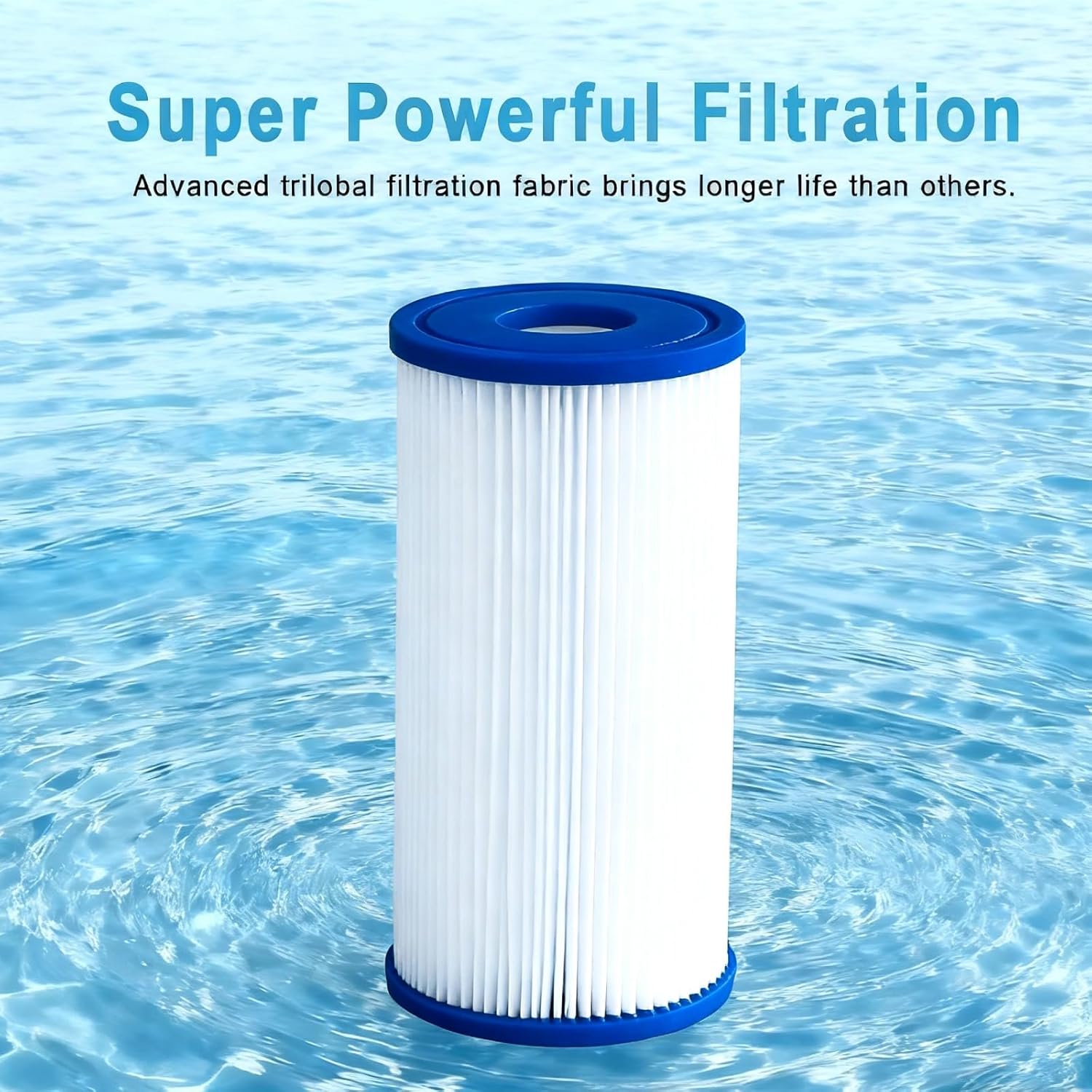20 Micron 5" x 2.5" Water Filter Replacement Most Cold Plunge Filter Cartridge Compatible with Any Cold Plunge System, Ice Bath, Ice Pod, Under-Sink Filters (8-Pack)