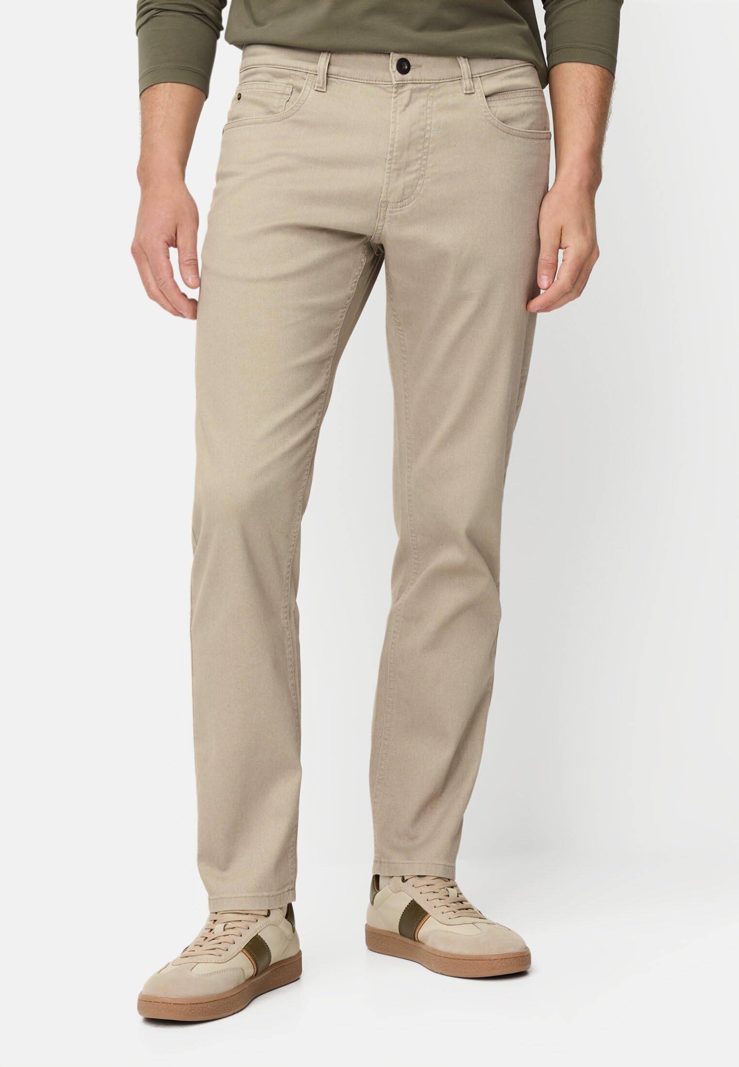 camel active Herren Regular Fit 5-Pocket-Hose