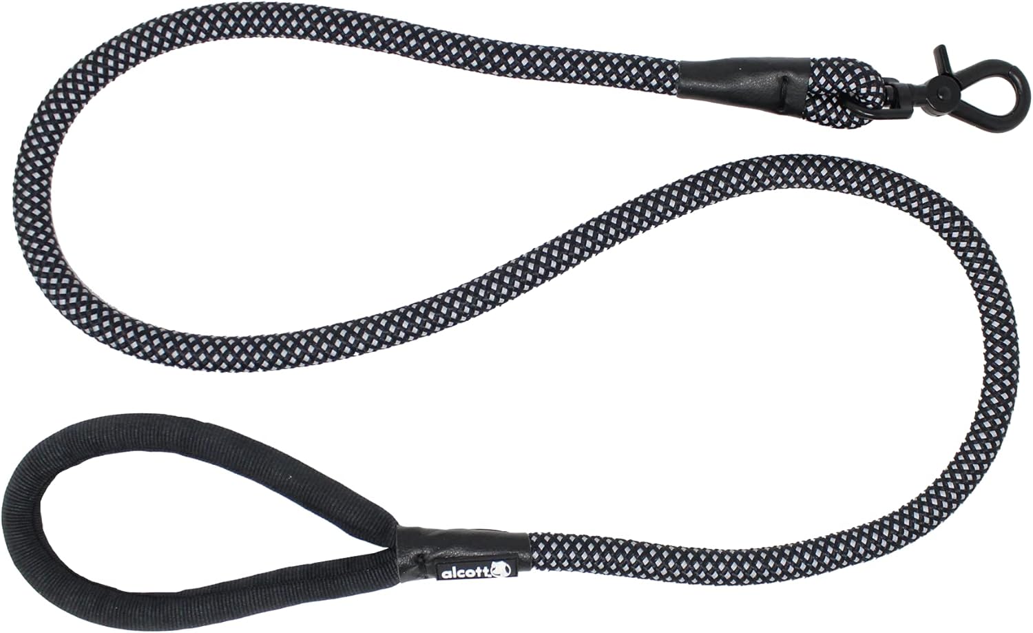 Alcott Rope Leash, Black, One Size