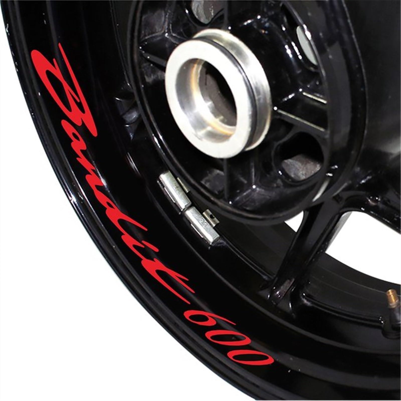 Motorcycle Wheel Sticker Inner Rim Reflective Protection Decal Decorative Film for Suzuki for Bandit 600 Bandit600 Decorative(Color6)