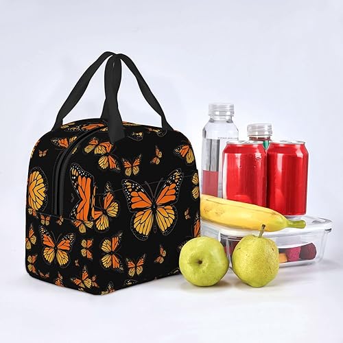 Miniatura 4 de Lonchera reutilizable con aislamiento de piña arcoíris para mujeres y hombres impermeable lonchera térmica para el trabajo oficina viajes picnic