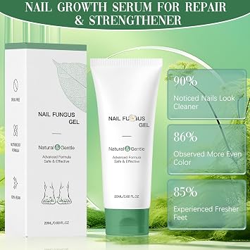 2PCS Nail Repair Gel,Nail Growth Repair Cream,Nail Growth Serum for Repair & Strengthener,Multi-Purpose Nail Repair Oil Serum, Foot Care Cream