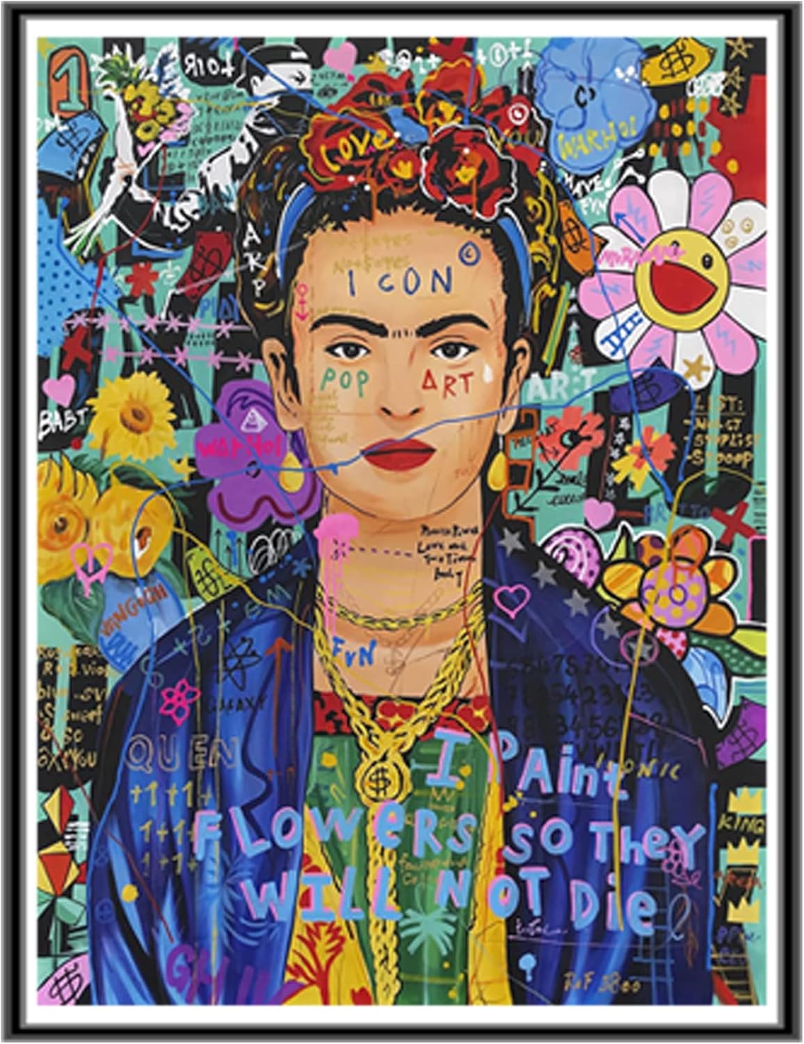 ArtInLife 100 HandMade Not Framed Oil Paintings Linen