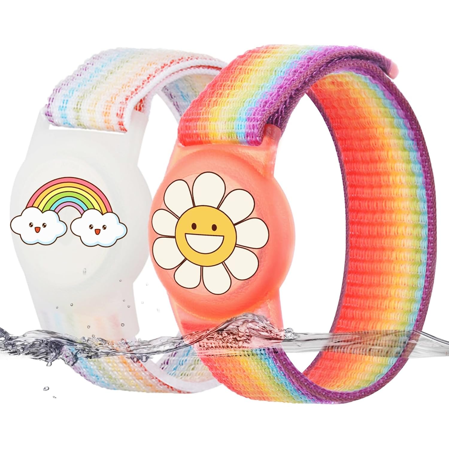 Nylon Tracker Case 2-Pack for Bluetooth Devices - Scratch-Resistant & Secure Holder Cartoon Designs | Universal Fit | Easy Installation | Durable Protection-image-24