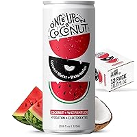 Vista 14 de Once Upon a Coconut Agua de Coco Premium con Piña - Bebida Totalmente Natural Baja en Calorías con Electrolitos - Sin OMG - Sin Gluten - 10.8 Fl Oz