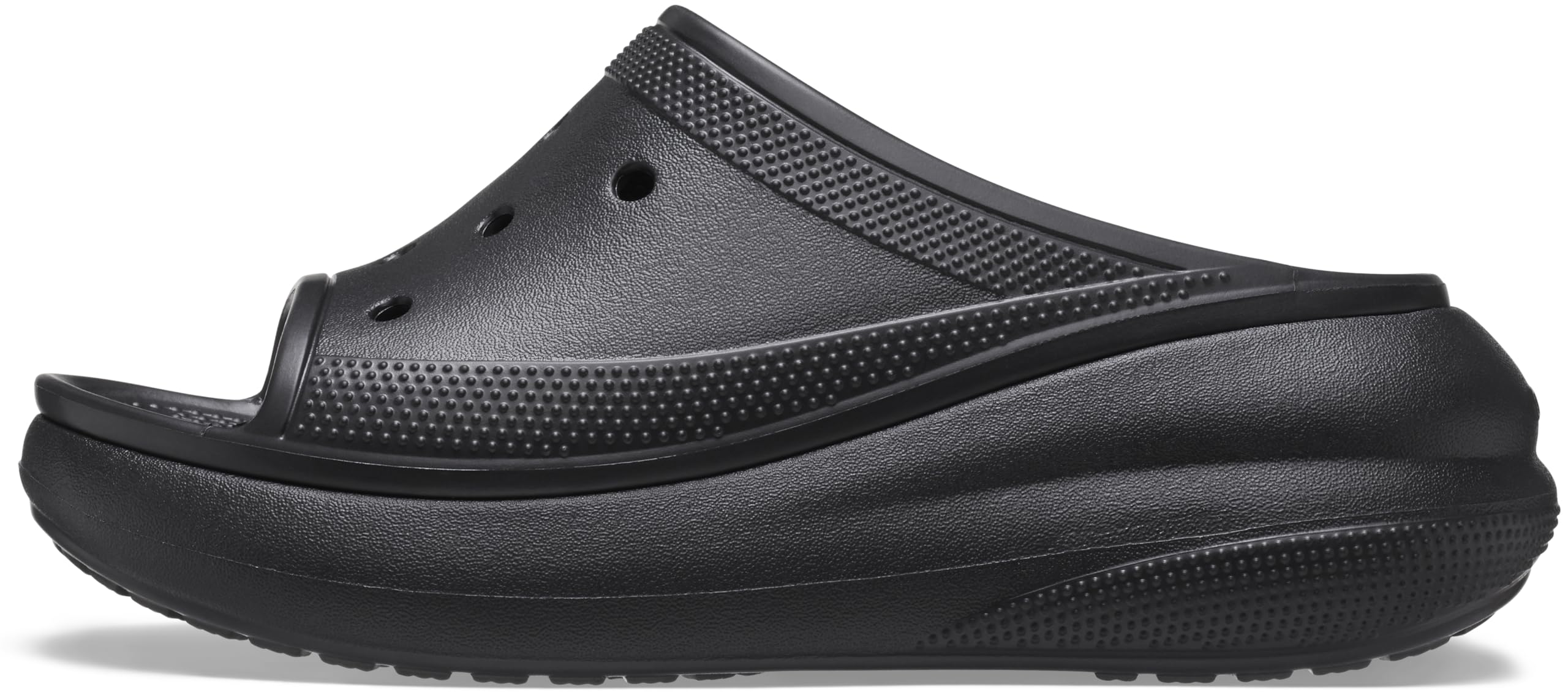 Crocs unisex-adult CRUSH Black Slipper - 7 UK Men/ 8 UK Women (M8W10) (208731-001) (B0CTM94QCB) Amazon Price History, Amazon Price Tracker