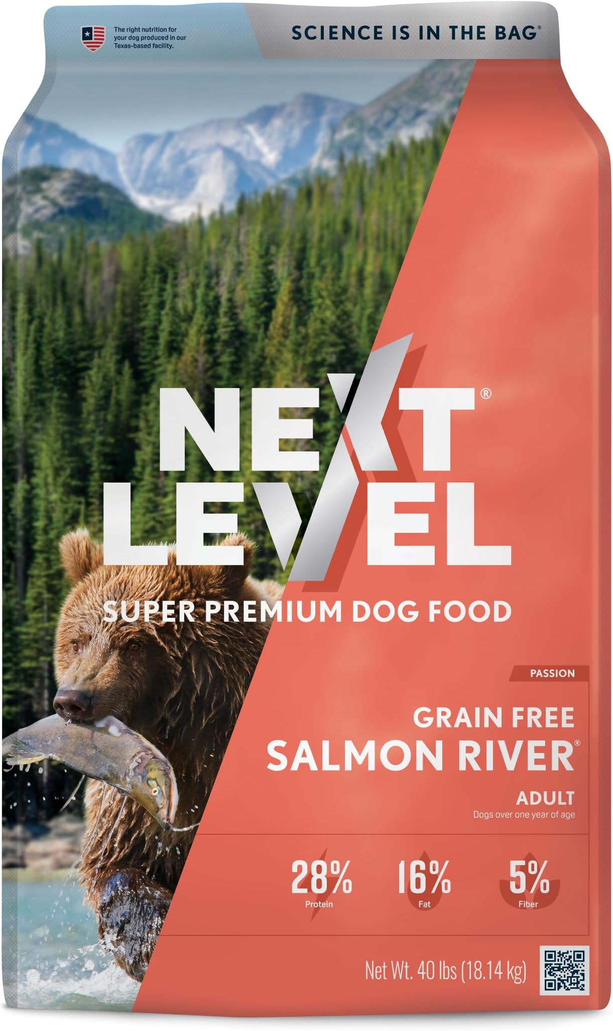 Next Level Salmon River Grain Free Dog Food