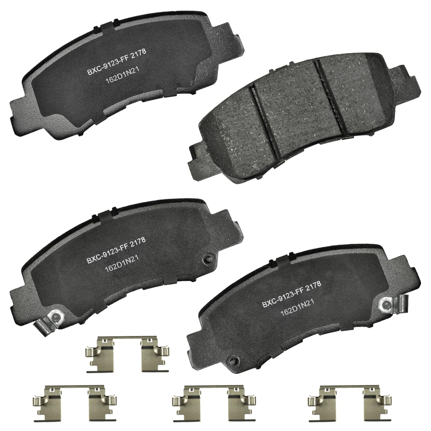 Bendix Premium SBC2178 Ceramic Front Brake Pads for Mitsubishi Eclipse Cross 2020-2018, Eclipse Cross 2024-2022