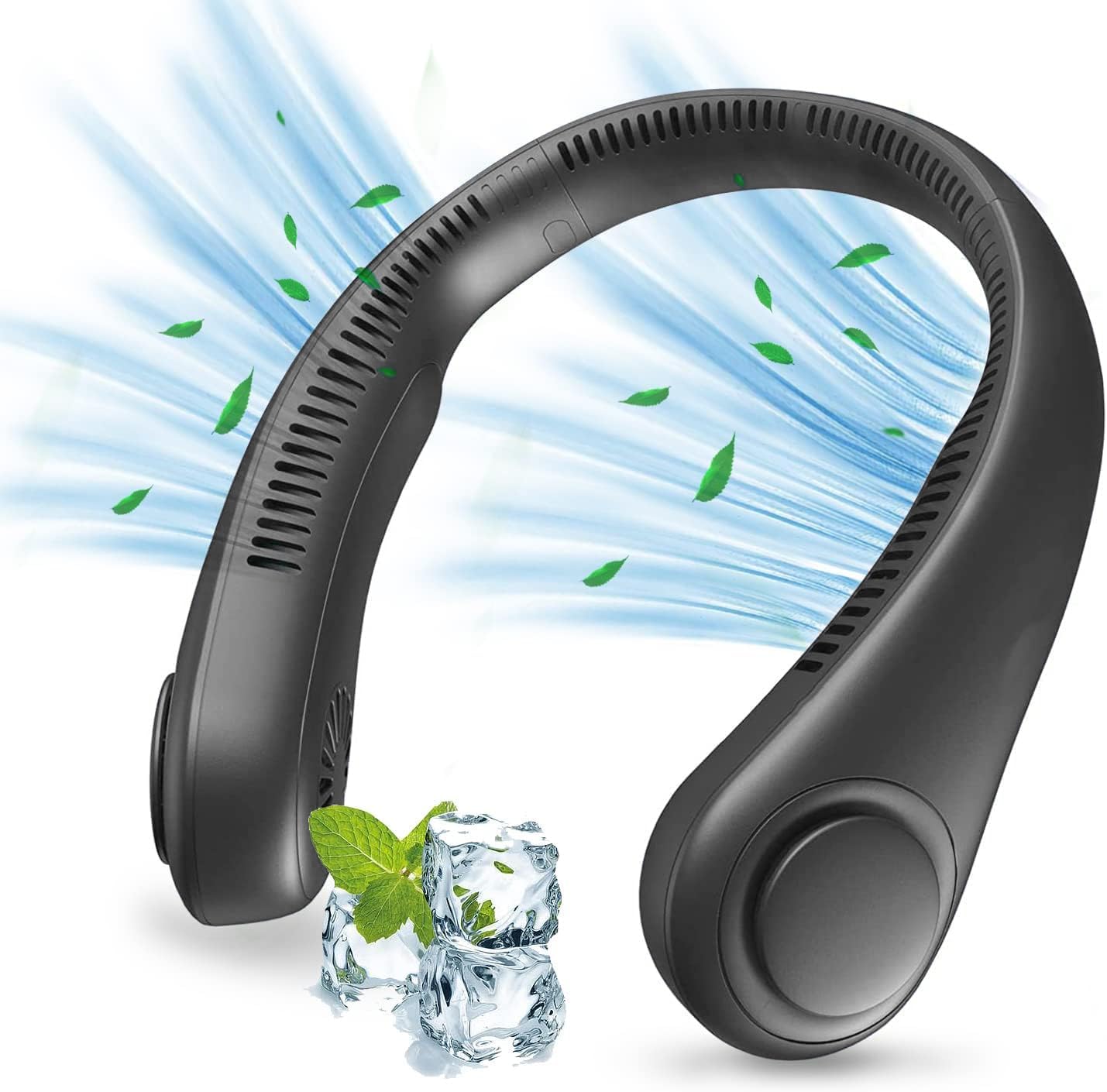 PORCHEX Portable Rechargeable Neck Fan | Better Then Table or Hand Fans | USB Charging Battery