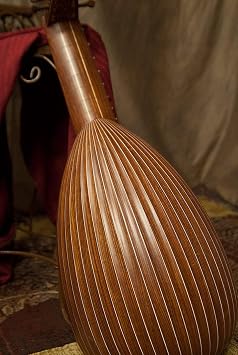 Includes: Roosebeck Solid Canadian Cedar 8-Course Lute W/Gig Bag & Play Book - Roosebeck 8-Course Lute String Set + Snark Clip-On Chromatic Tuner