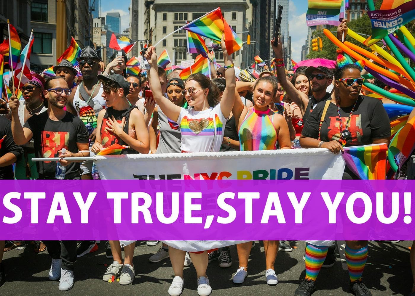 50 Pcs Progress Pride Flags Decorations LGBTQ Accessories Gay Pride Flag Rainbow Flags Stuff Hand Held Stick Small Flags Bulk for Parade Rainbow Festival Party - Image 2