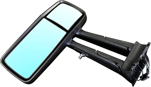 Miniatura 1 de FIT KENWORTH T680880 - Espejo de puerta derecholado del pasajero, negro para modelos 2014 2015 2016 2017 2018 2019 2020 2021 (KWN-019A-R)