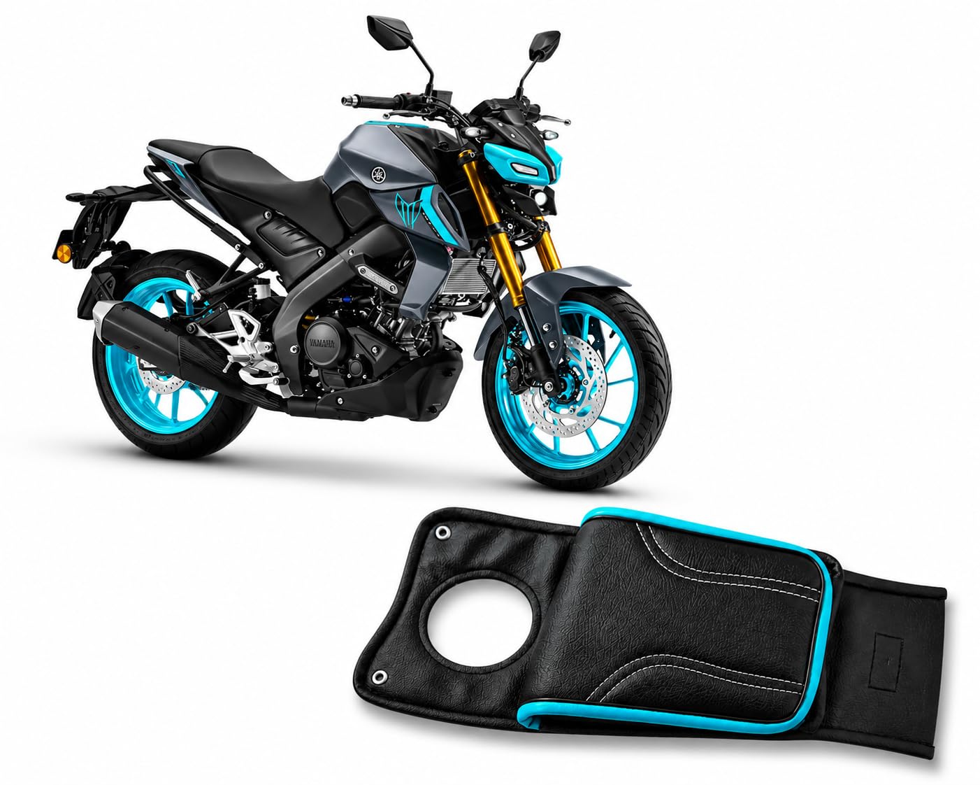 MOXZILLA MT15 Sporty Tank Bag Direct Fit / MT15 Tank Cover