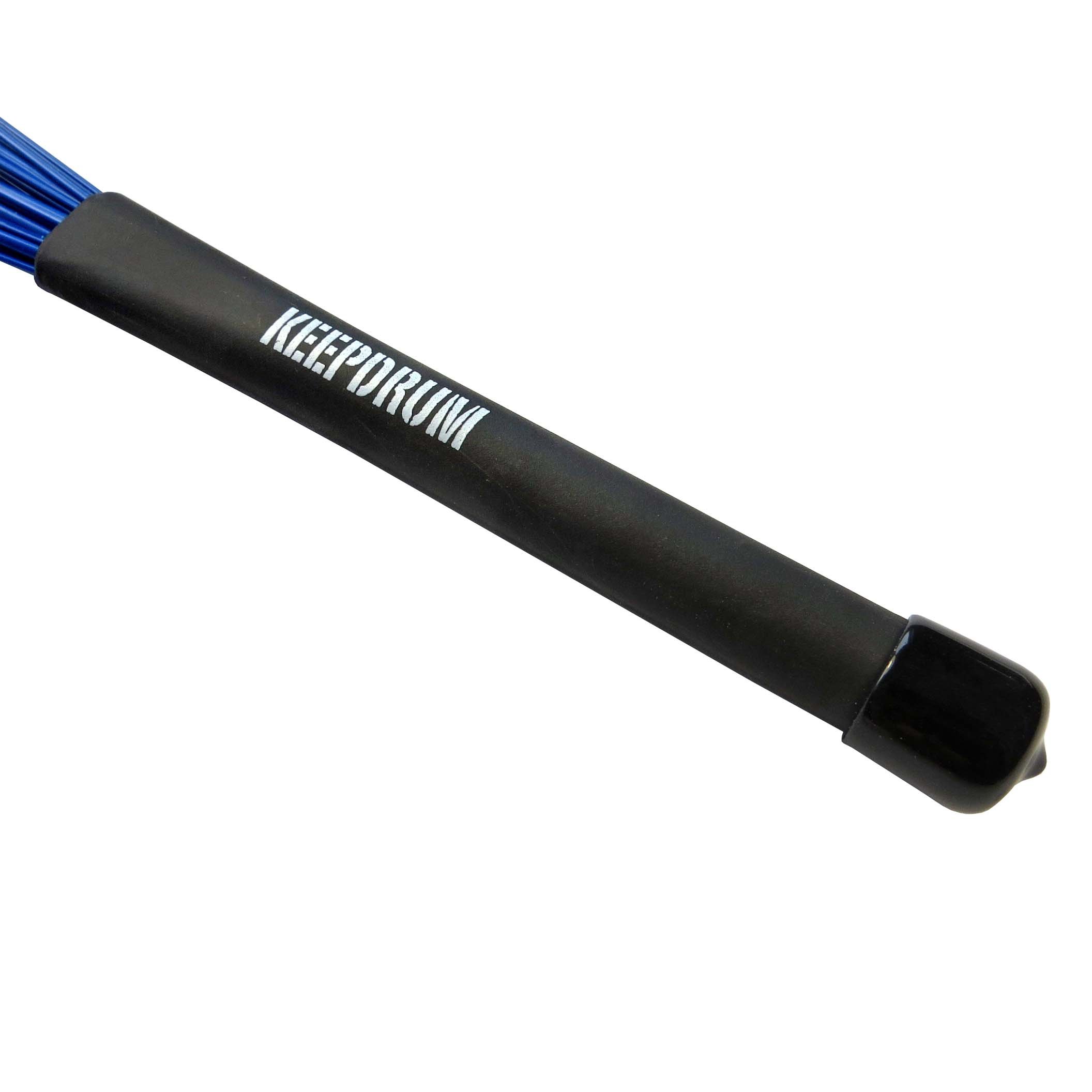 Spazzole Per Batteria Keep Drum - Nylon, Blu, Con Impugnatura In Gomma - Foto 11