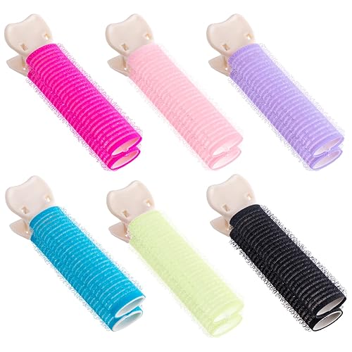 Miniatura 8 de OIIKI Pinzas voluminizadoras para el cabello, 11 unidades, pinzas de velcro para volumen, clips de volumen para raíces, clip de volumen de raíz de