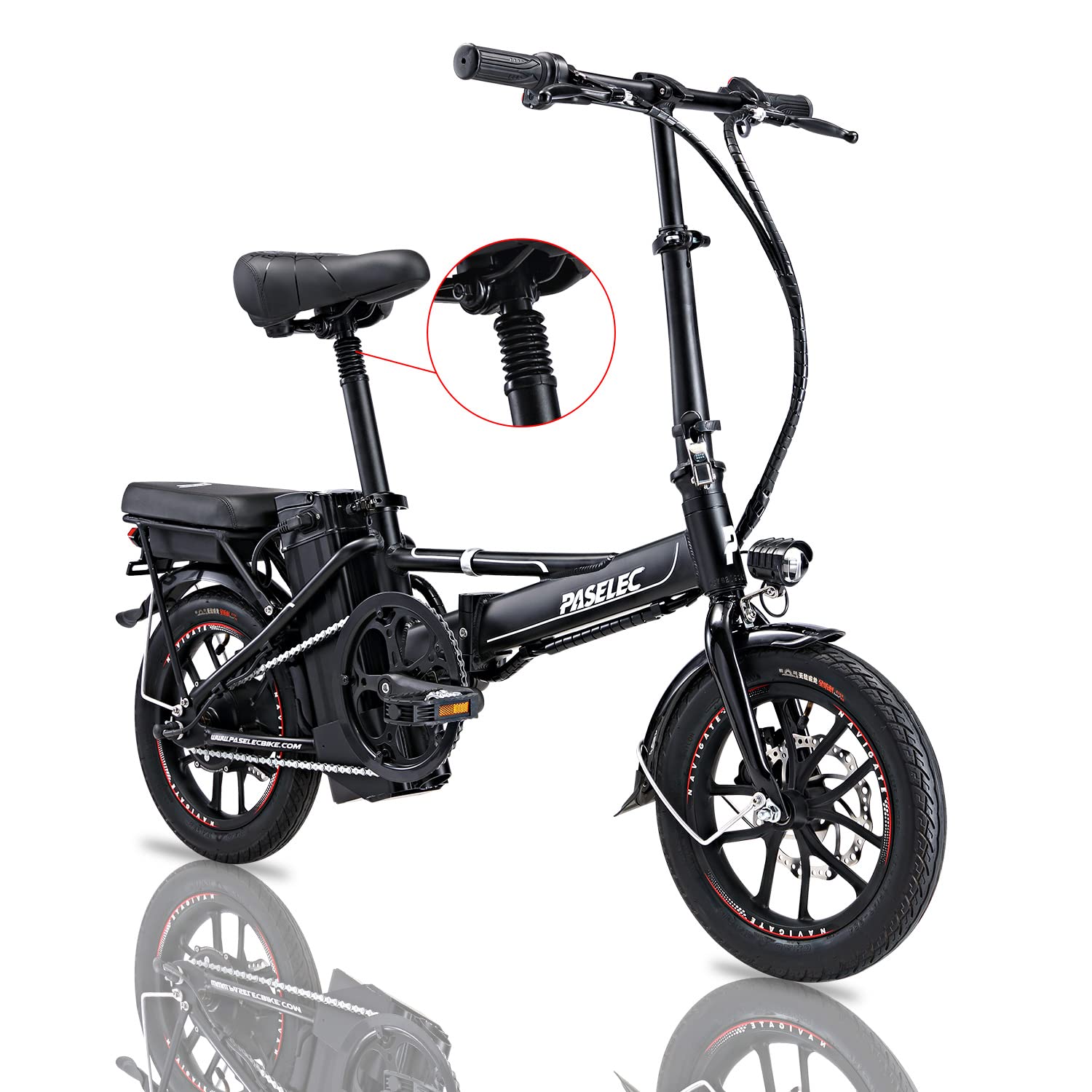 Buy PASELEC Electric Bike for Adults & Teenagers Lightweight Aluminum