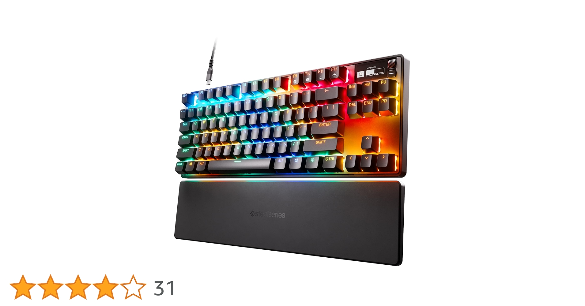 SteelSeries Apex Pro TKL (2023), hipermagnetyczna klawiatura