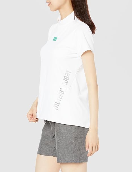 マンシングウェア 【V12コラボ】ENVOYヒートナビモックネックシャツ Munsingwear マンシングウェア ENVOY サンスクリーン チェッカー
