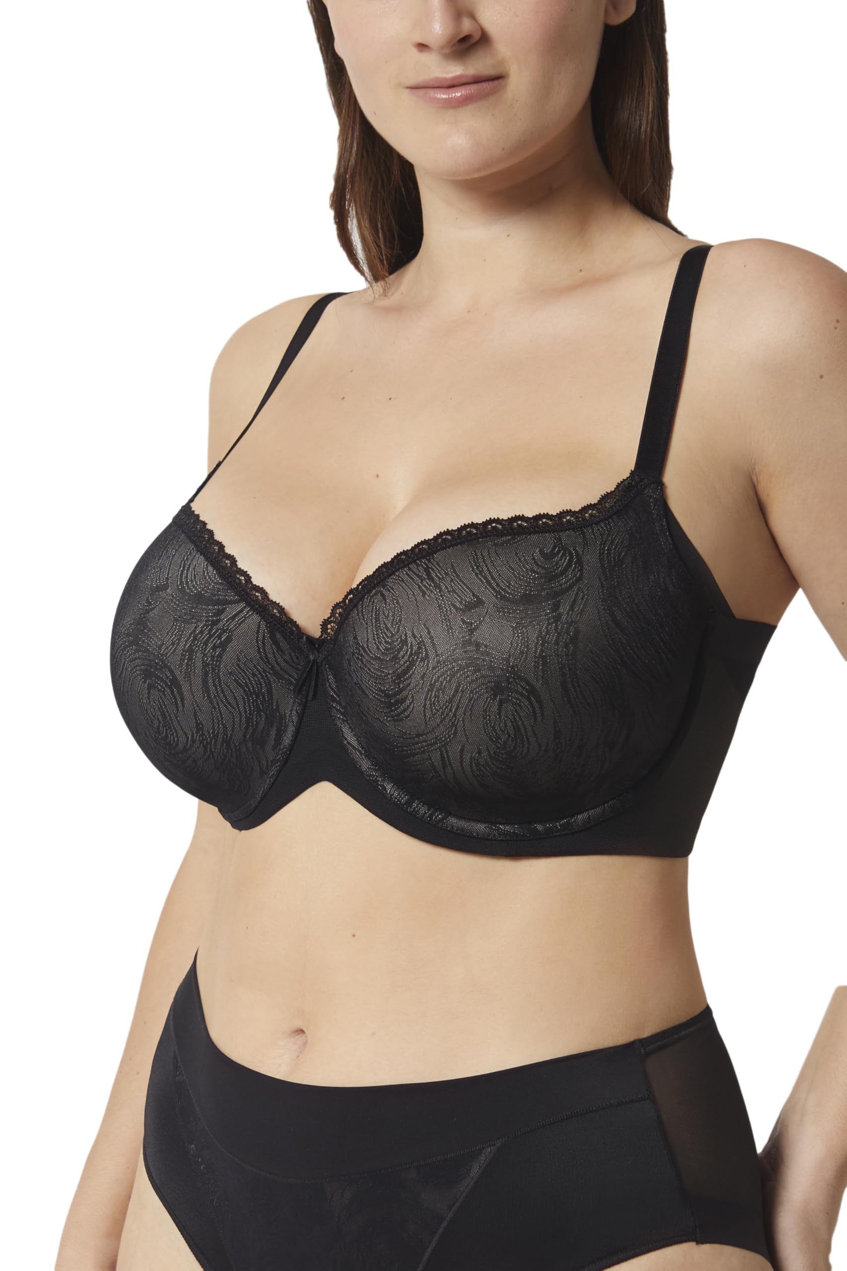Selente My Secret Damen gepolsterter Bügel-BH mit Shapingeffekt in großen Größen (C-Cup bis F-Cup)