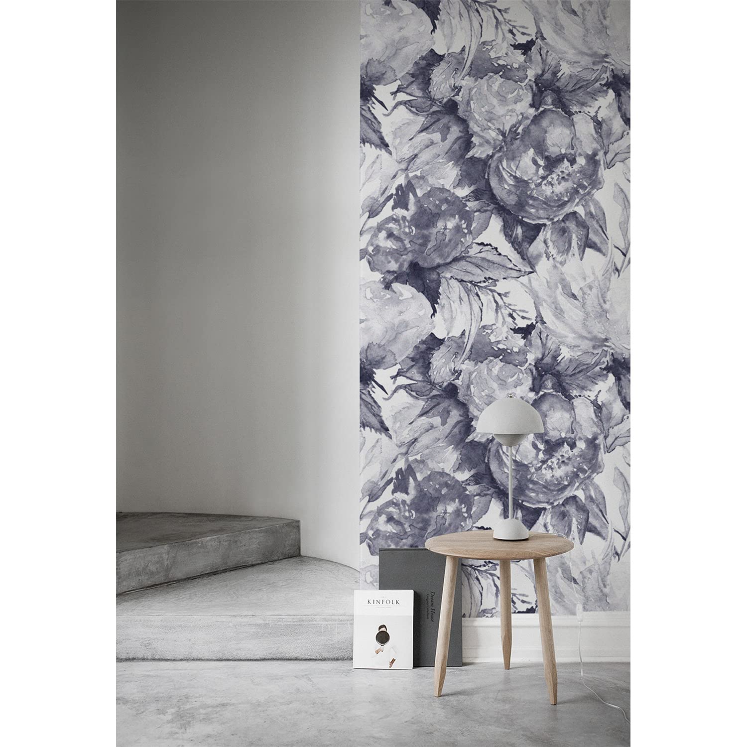 Papier peint fleurs pour meuble et mur de chambre 312x219 cm