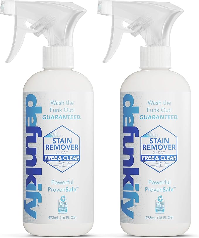 Defunkify Stain Remover Spray Free & Clear Stain Remover