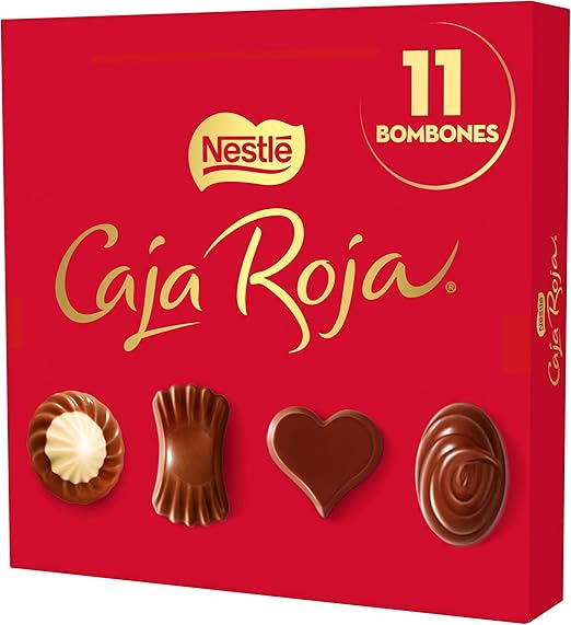Nestlé Caja Roja Bombones de Chocolate 100g