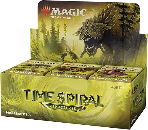 Magic: The Gathering Time Spiral Remastered Draft Booster Box | 36 paquetes (540 cartas mágicas)