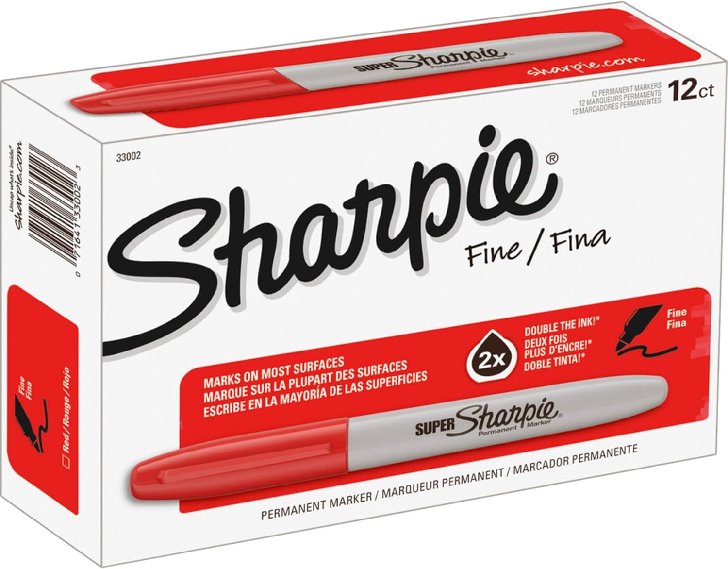 Super Bold Fine Point Markers (Dozen)