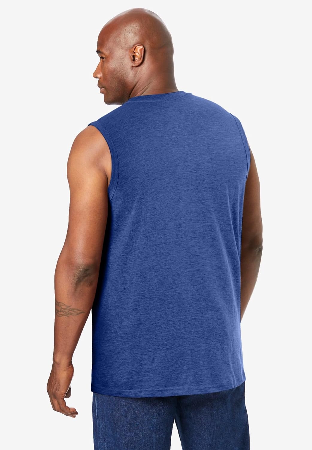 KingSize Men's Big & Tall Shrink-Less Lightweight Muscle T-Shirt