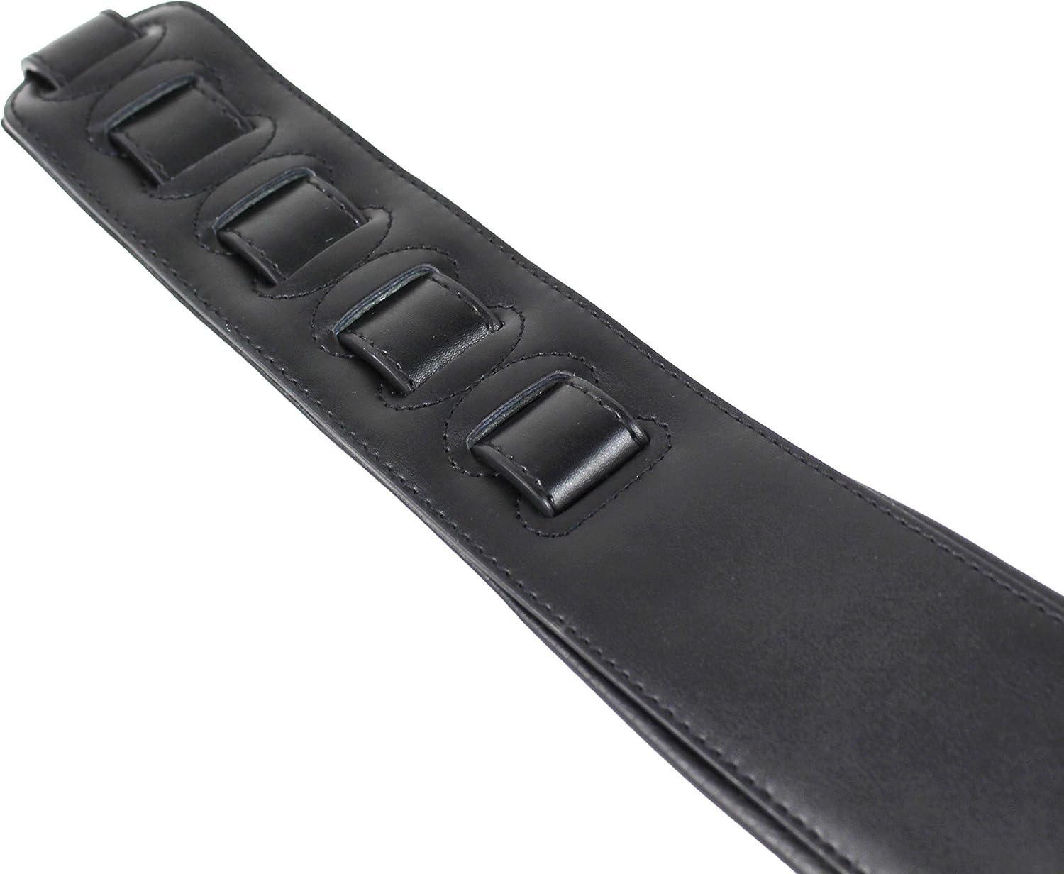 Walker And Williams KB-55-TN Handmade Heritage Series Guitar Strap With Traditional Peacock And Sparrow Design On Premium Tan Carved Leather For Acoustic, Electric, And Bass Guitars